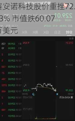 赛安诺科技股价重挫72.73% 市值跌60.07万美元-第2张图片-苏希特新能源