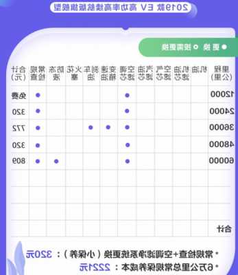 比亚迪宋纯电车保养，比亚迪宋纯电车保养一次大概多少钱啊）-第2张图片-苏希特新能源