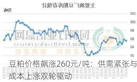 豆粕价格飙涨260元/吨：供需紧张与成本上涨双轮驱动-第1张图片-苏希特新能源