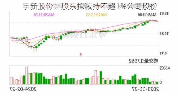 宇新股份：股东拟减持不超1%公司股份-第1张图片-苏希特新能源