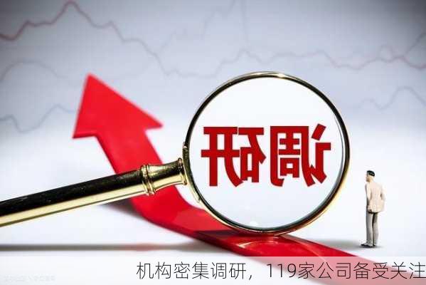 机构密集调研，119家公司备受关注-第1张图片-苏希特新能源