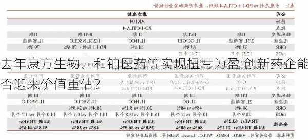 去年康方生物、和铂医药等实现扭亏为盈 创新药企能否迎来价值重估？-第2张图片-苏希特新能源