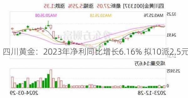 四川黄金：2023年净利同比增长6.16% 拟10派2.5元-第1张图片-苏希特新能源