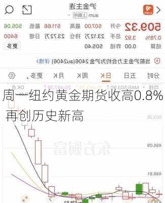 周一纽约黄金期货收高0.8% 再创历史新高-第3张图片-苏希特新能源