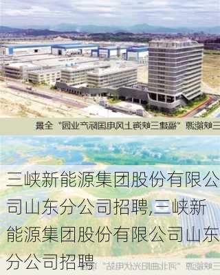 三峡新能源集团股份有限公司山东分公司招聘,三峡新能源集团股份有限公司山东分公司招聘-第2张图片-苏希特新能源