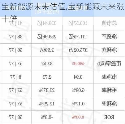 宝新能源未来估值,宝新能源未来涨十倍-第1张图片-苏希特新能源