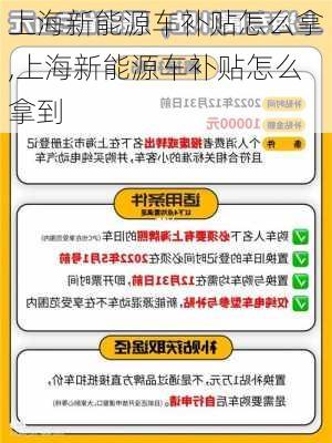 上海新能源车补贴怎么拿,上海新能源车补贴怎么拿到-第1张图片-苏希特新能源