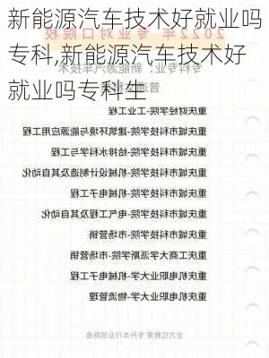 新能源汽车技术好就业吗专科,新能源汽车技术好就业吗专科生-第1张图片-苏希特新能源