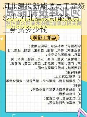 河北建投新能源员工薪资多少,河北建投新能源员工薪资多少钱-第1张图片-苏希特新能源