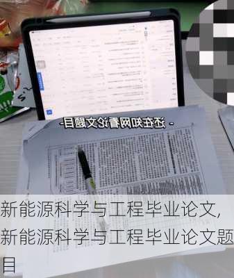 新能源科学与工程毕业论文,新能源科学与工程毕业论文题目-第2张图片-苏希特新能源