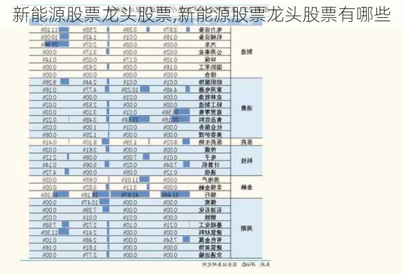 新能源股票龙头股票,新能源股票龙头股票有哪些-第1张图片-苏希特新能源