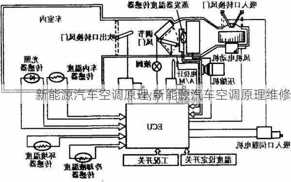 新能源汽车空调原理,新能源汽车空调原理维修-第2张图片-苏希特新能源