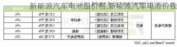 新能源汽车电池组价格,新能源汽车电池价钱-第3张图片-苏希特新能源