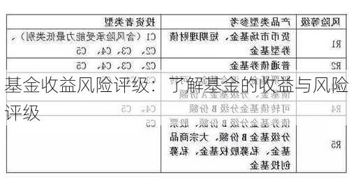 基金收益风险评级：了解基金的收益与风险评级-第3张图片-苏希特新能源