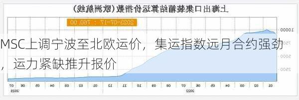 MSC上调宁波至北欧运价，集运指数远月合约强劲，运力紧缺推升报价-第1张图片-苏希特新能源