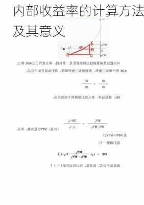 内部收益率的计算方法及其意义-第3张图片-苏希特新能源