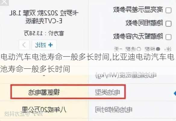 电动汽车电池寿命一般多长时间,比亚迪电动汽车电池寿命一般多长时间-第2张图片-苏希特新能源