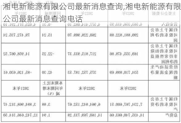 湘电新能源有限公司最新消息查询,湘电新能源有限公司最新消息查询电话-第3张图片-苏希特新能源