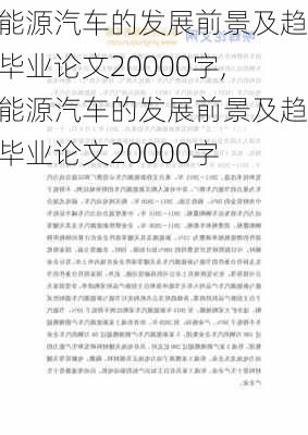 新能源汽车的发展前景及趋势毕业论文20000字,新能源汽车的发展前景及趋势毕业论文20000字-第2张图片-苏希特新能源