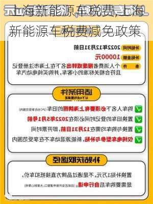 上海新能源车税费,上海新能源车税费减免政策