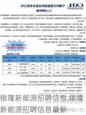 银隆新能源招聘信息,银隆新能源招聘信息最新-第2张图片-苏希特新能源