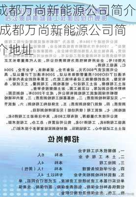 成都万尚新能源公司简介,成都万尚新能源公司简介地址-第2张图片-苏希特新能源