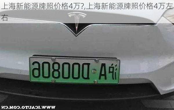 上海新能源牌照价格4万?,上海新能源牌照价格4万左右-第2张图片-苏希特新能源