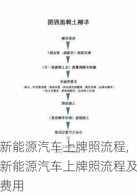 新能源汽车上牌照流程,新能源汽车上牌照流程及费用