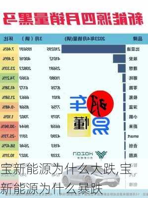 宝新能源为什么大跌,宝新能源为什么暴跌-第1张图片-苏希特新能源