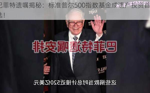 巴菲特遗嘱揭秘：标准普尔500指数基金成遗产投资首选！-第3张图片-苏希特新能源