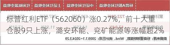 标普红利ETF（562060）涨0.27%，前十大重仓股9只上涨，潞安环能、兖矿能源等涨幅超2%-第3张图片-苏希特新能源