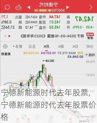 宁德新能源时代去年股票,宁德新能源时代去年股票价格