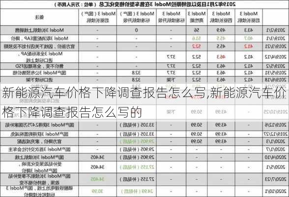 新能源汽车价格下降调查报告怎么写,新能源汽车价格下降调查报告怎么写的-第2张图片-苏希特新能源