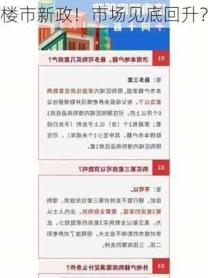 楼市新政！市场见底回升？-第2张图片-苏希特新能源