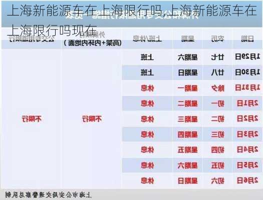 上海新能源车在上海限行吗,上海新能源车在上海限行吗现在-第2张图片-苏希特新能源