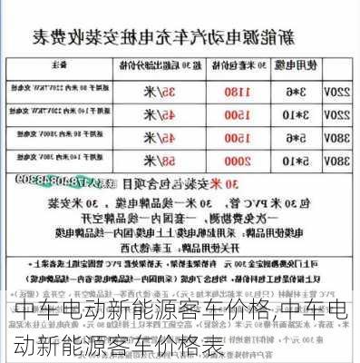 中车电动新能源客车价格,中车电动新能源客车价格表-第3张图片-苏希特新能源