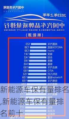 新能源车保有量排名,新能源车保有量排名前十-第2张图片-苏希特新能源