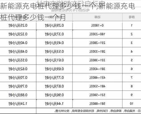 新能源充电桩代理多少钱一个,新能源充电桩代理多少钱一个月-第3张图片-苏希特新能源