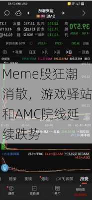 Meme股狂潮消散，游戏驿站和AMC院线延续跌势-第3张图片-苏希特新能源