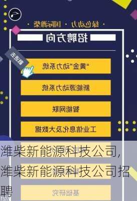 潍柴新能源科技公司,潍柴新能源科技公司招聘-第2张图片-苏希特新能源