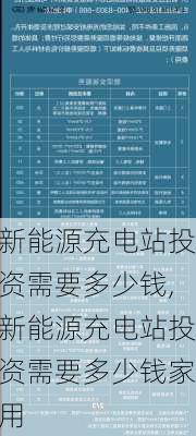 新能源充电站投资需要多少钱,新能源充电站投资需要多少钱家用-第3张图片-苏希特新能源