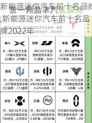 新能源迷你汽车前十名品牌,新能源迷你汽车前十名品牌2022年-第1张图片-苏希特新能源