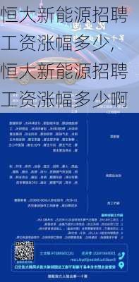 恒大新能源招聘工资涨幅多少,恒大新能源招聘工资涨幅多少啊-第1张图片-苏希特新能源