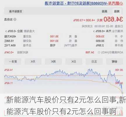 新能源汽车股价只有2元怎么回事,新能源汽车股价只有2元怎么回事啊-第2张图片-苏希特新能源