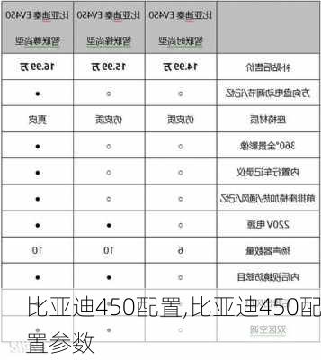 比亚迪450配置,比亚迪450配置参数-第2张图片-苏希特新能源