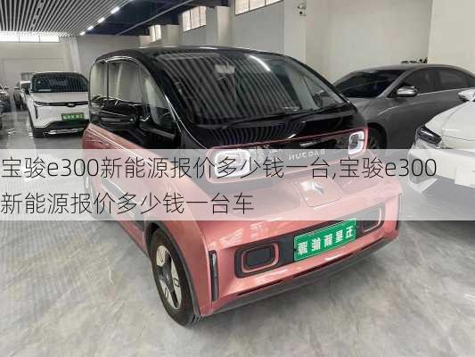 宝骏e300新能源报价多少钱一台,宝骏e300新能源报价多少钱一台车-第2张图片-苏希特新能源