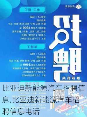 比亚迪新能源汽车招聘信息,比亚迪新能源汽车招聘信息电话-第2张图片-苏希特新能源