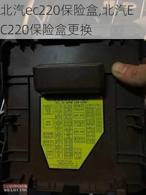 北汽ec220保险盒,北汽EC220保险盒更换-第3张图片-苏希特新能源