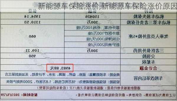 新能源车保险涨价,新能源车保险涨价原因-第2张图片-苏希特新能源