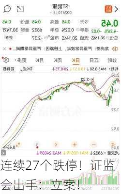 连续27个跌停！证监会出手：立案！-第3张图片-苏希特新能源